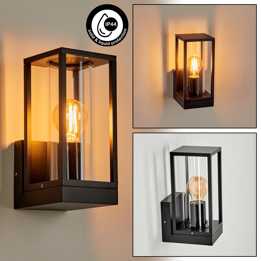 Applique murale d'extérieur Profundidad Noir, 1 lumière main product photo