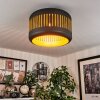Plafonnier Fournie Noir, 1 lumière