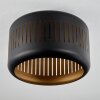 Plafonnier Fournie Noir, 1 lumière