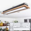 Plafonnier Salmi LED Couleur bois, 1 lumière