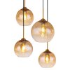 Suspension Globo JAMESSA Laiton, 8 lumières