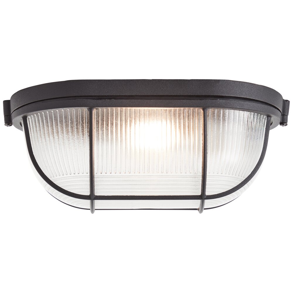 Plafonnier Brilliant Bobbi Noir, 1 lumière main product photo