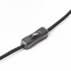 Lampe de table Brilliant Woodline Noir, 1 lumière