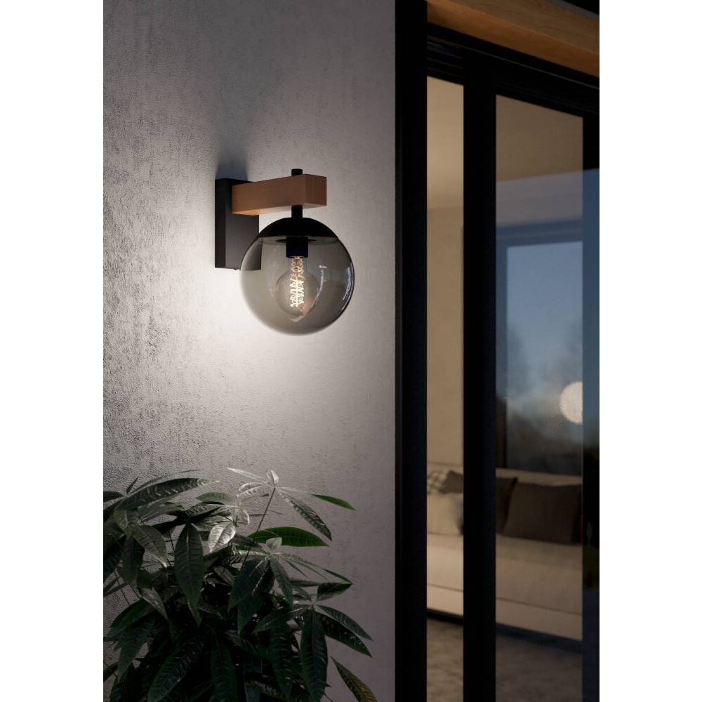 Applique murale d'extérieur Eglo BUFALATA Couleur bois, 1 lumière main product photo