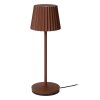 Lampe à poser Lucide JUSTINE LED Rouille, 1 lumière
