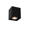 plafonnier extérieur Lucide LEEDS LED Noir, 1 lumière