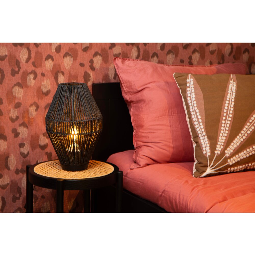 Lampe de table Lucide CORDULLE Noir, 1 lumière main product photo