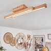 Plafonnier Cajas LED Écru, 2 lumières