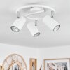 Plafonnier Javel Chrome, Blanc, 3 lumières