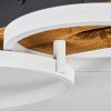 Plafonnier Nevogilde LED Écru, 1 lumière