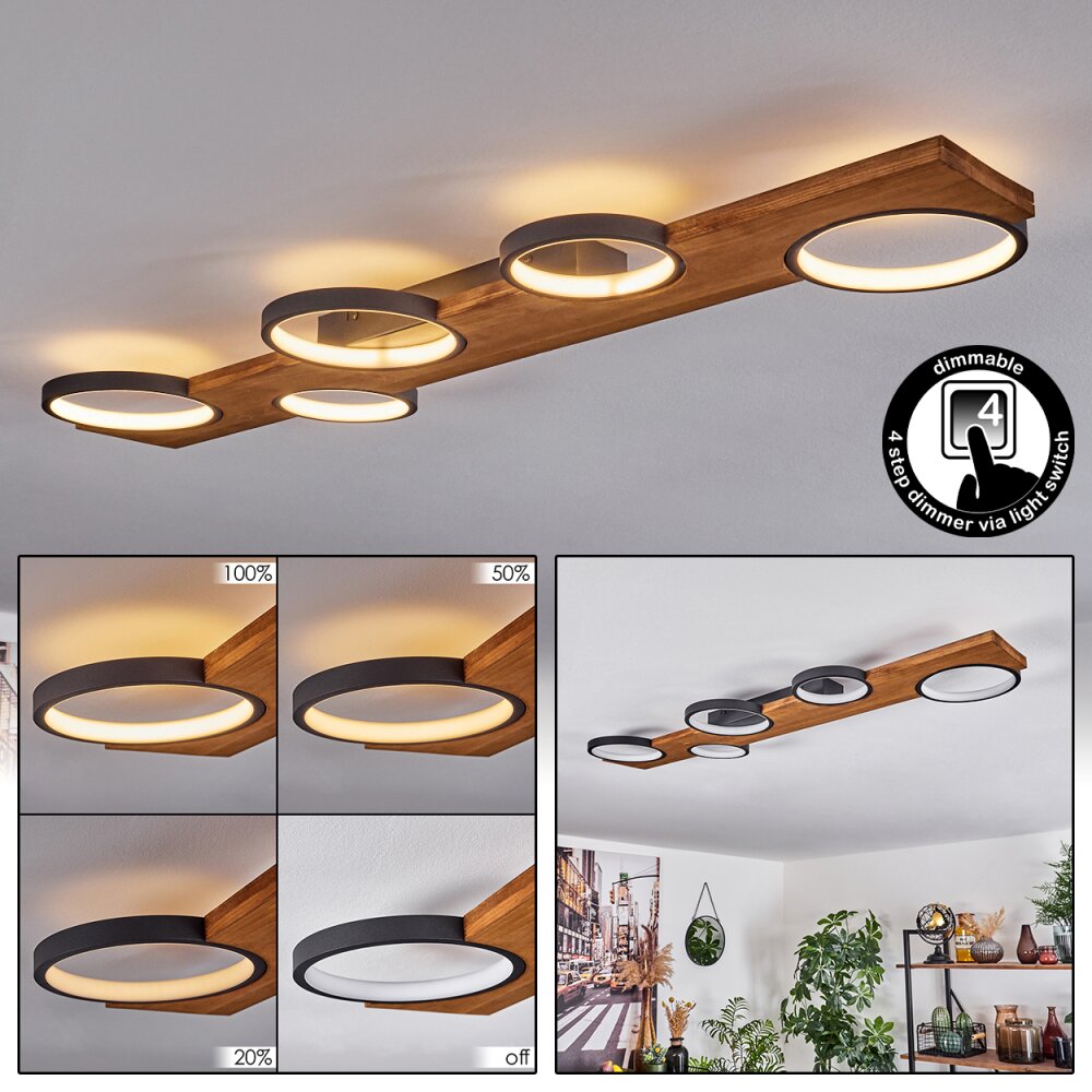 Plafonnier Musac LED Écru, 1 lumière main product photo