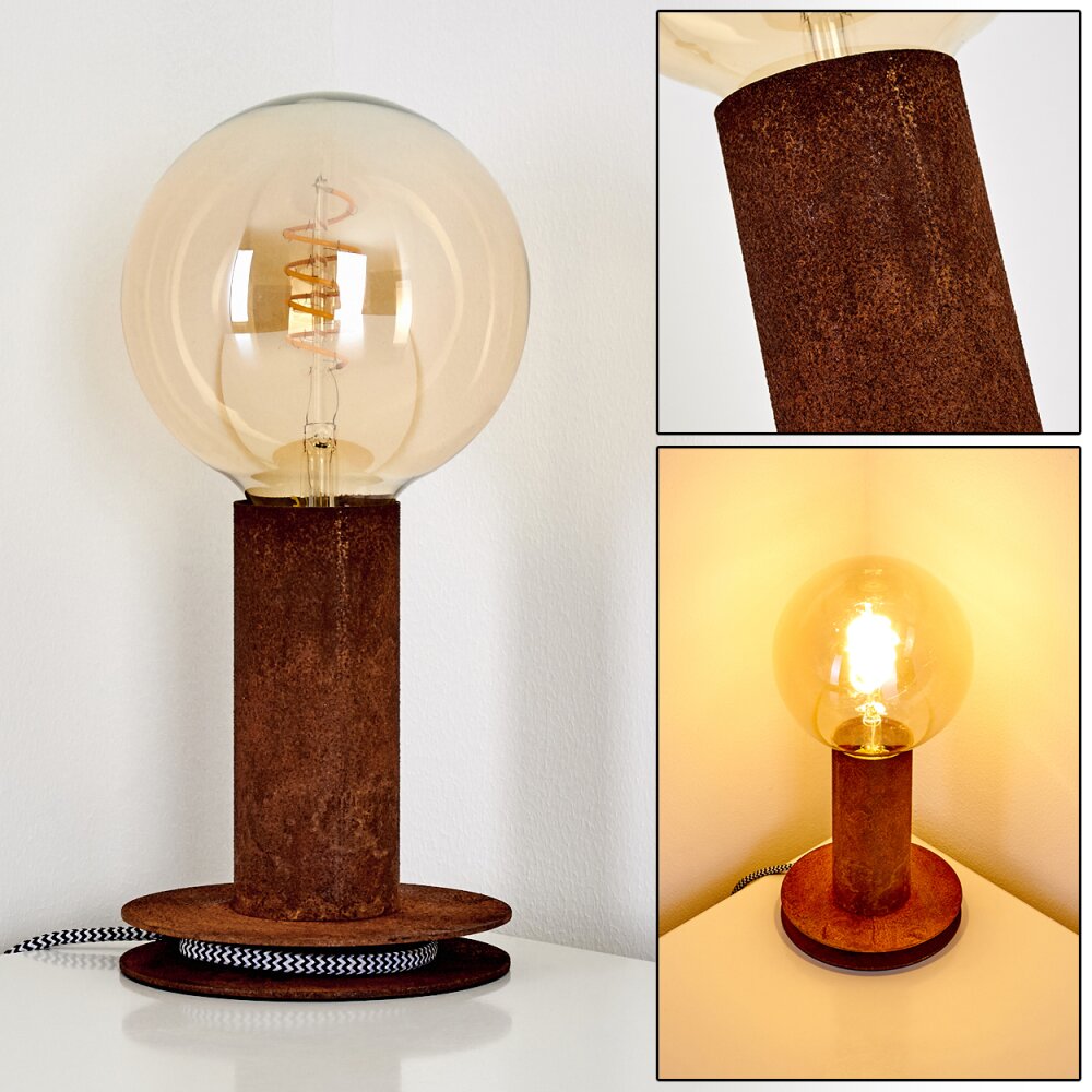 Lampe à poser Kimstad Rouille, 1 lumière main product photo