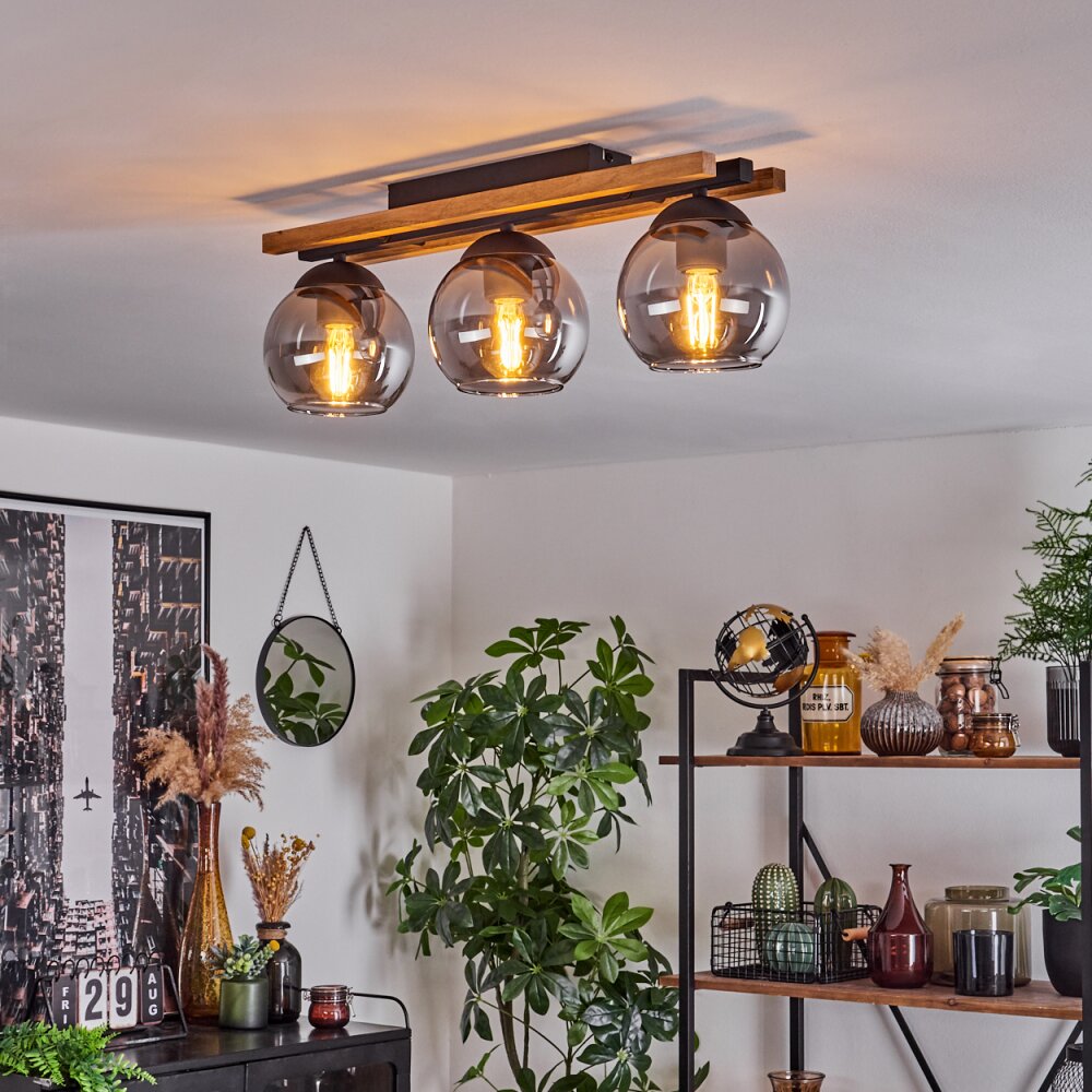 Plafonnier Podre Écru, 3 lumières main product photo