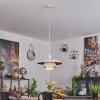 Suspension Sundet Blanc, 1 lumière