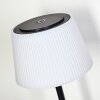Lampe à poser Longchamps LED Noir, 1 lumière