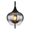 Applique murale Globo MAXY Noir, 1 lumière