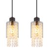 Suspension Globo BACKEY Noir, 4 lumières