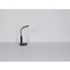 Lampe de table Globo FRUGGY LED Chrome, Noir, 1 lumière