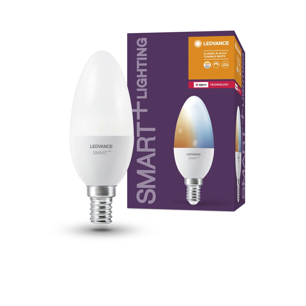 LEDVANCE SMART+ LED E14 4,9 watt 2700-6500 kelvin 470 lumen main product photo