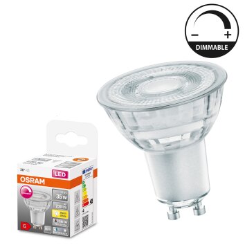 OSRAM SUPERSTAR PLUS LED GU10 3,7 watt 2700 kelvin 230 lumen OSRAM SUPERSTAR PLUS LED GU10 3,7 watt 2700 kelvin 230 lumen