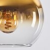 Suspension Verre 15 cm Koyoto, 5 lumières