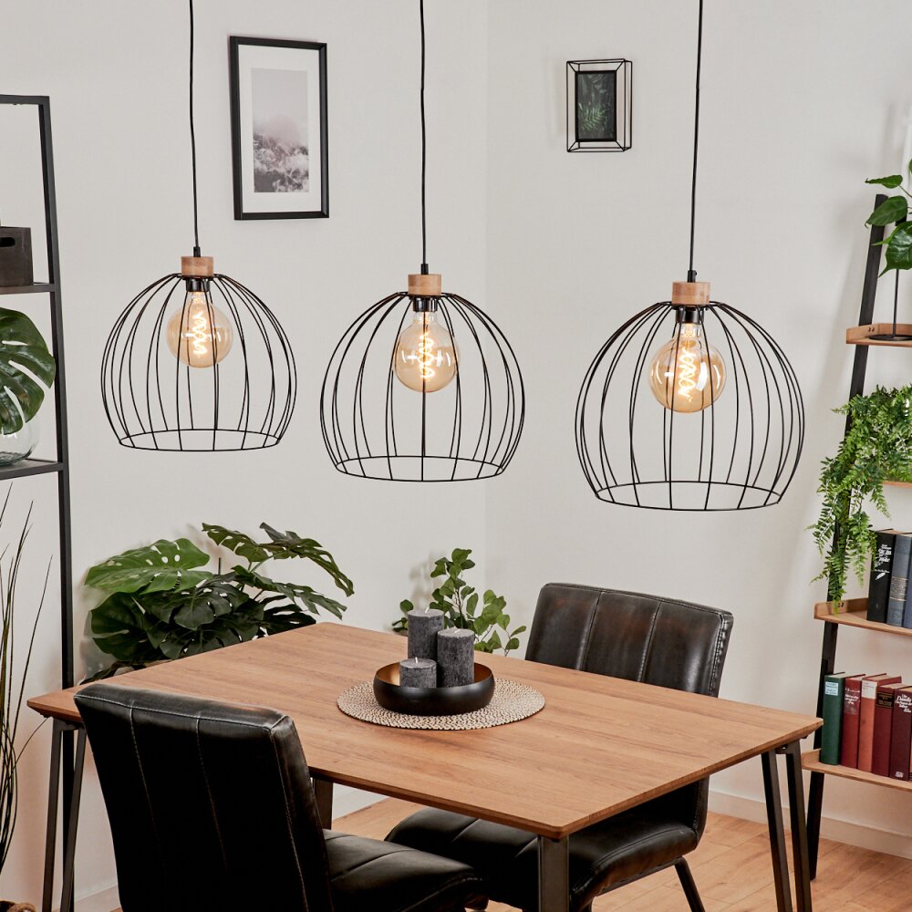 Suspension Pajalta Écru, 3 lumières main product photo