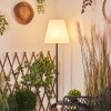 Lampadaire solaire d'extérieur Fisao LED Noir, 41 lumières, Télécommandes