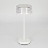 Lampe à poser Oundo LED Blanc, 1 lumière