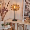 Lampe de table Manteau Noir, 1 lumière