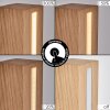 Lampadaire Yofre LED Écru, 1 lumière