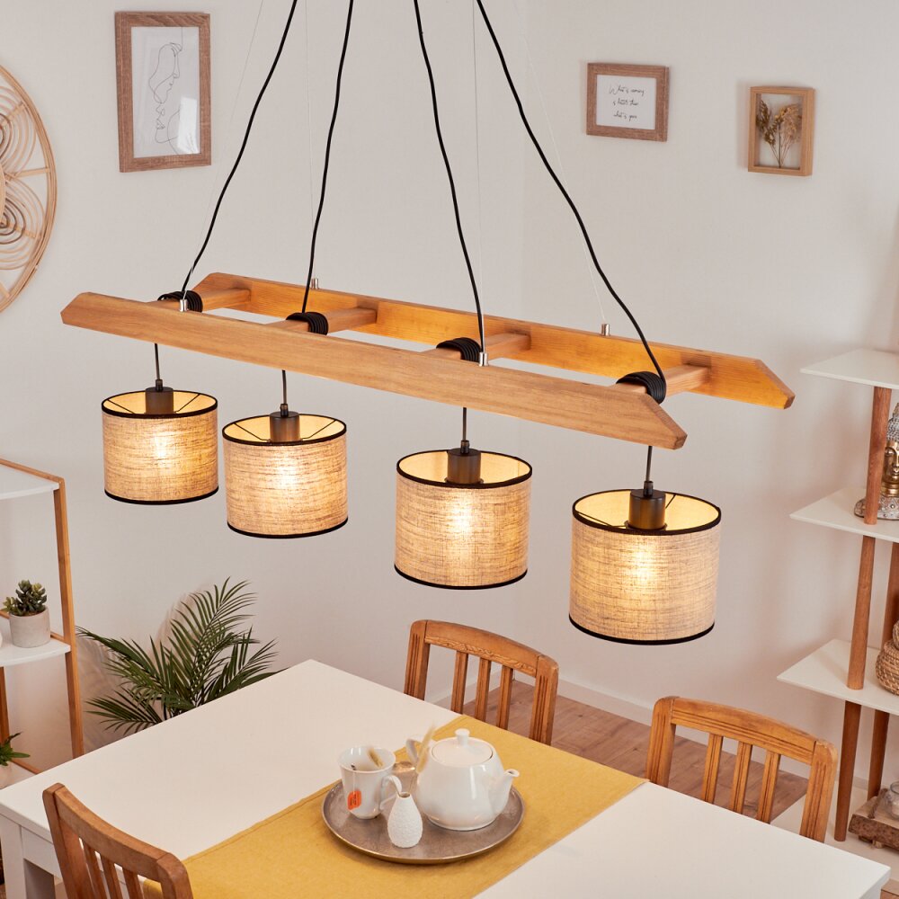 Suspension Jubileo Écru, 4 lumières main product photo