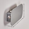 Applique murale Homad LED Aluminium, 1 lumière