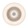 Plafonnier Leuchten-Direkt VERTIGO LED Blanc, 1 lumière, Télécommandes