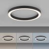 Plafonnier Paul Neuhaus PURE-LINES LED Anthracite, 1 lumière, Télécommandes