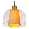 Suspension Lucide GUNHILD Or, Laiton, 3 lumières