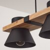 Suspension Gatangachi Noir, 3 lumières Suspension Gatangachi Noir, 3 lumières