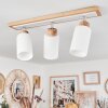Plafonnier Represita Écru, Blanc, 3 lumières