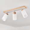 Plafonnier Represita Écru, Blanc, 3 lumières