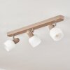 Plafonnier Sivol Nickel mat, Sable, 3 lumières
