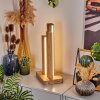 Lampe de table Tejedor LED Chrome, Écru, 1 lumière