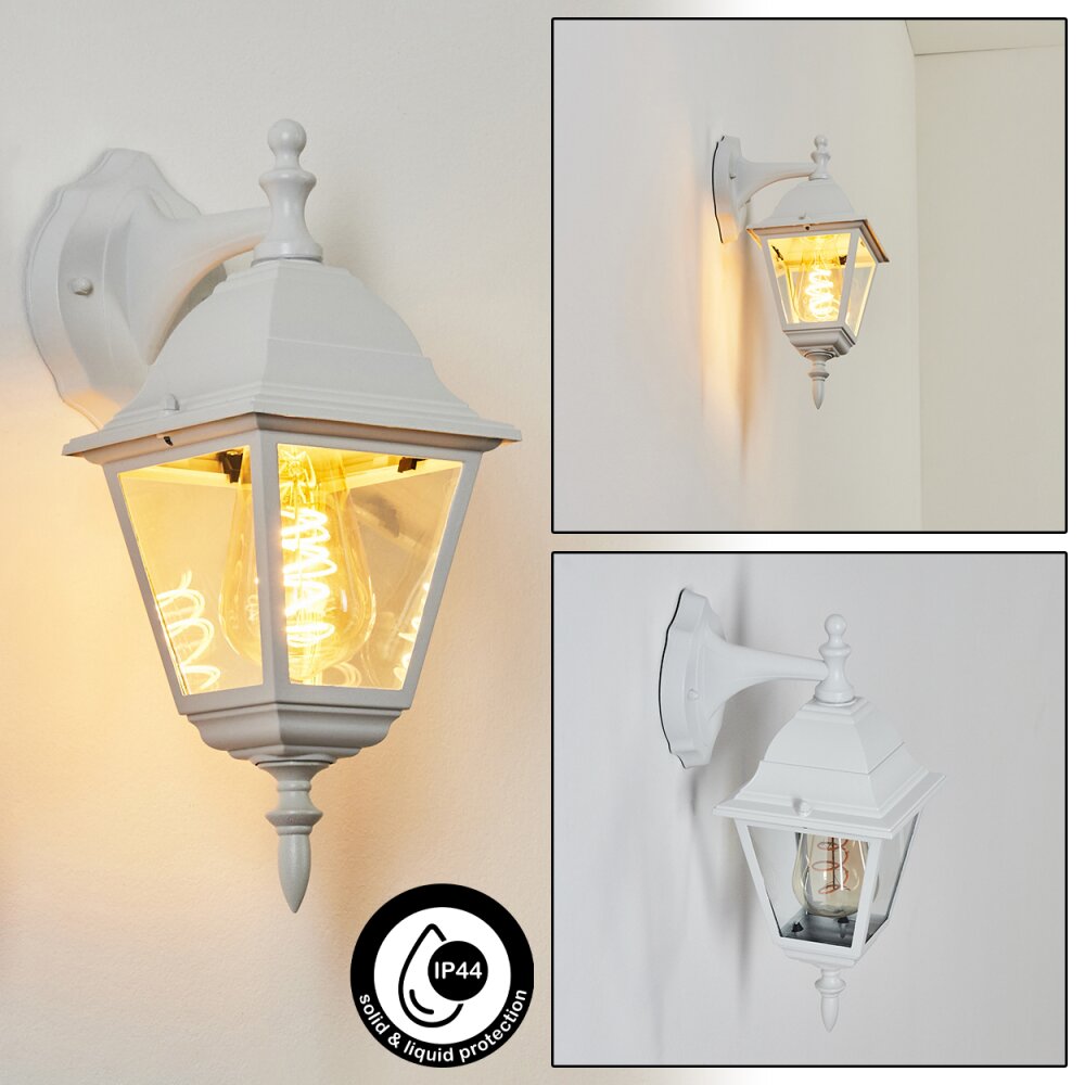Applique murale d'extérieur Naofe Blanc, 1 lumière main product photo