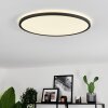 Plafonnier Hooper LED Noir, 1 lumière