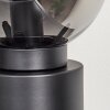 Lampe de table Flawil Noir, 1 lumière