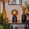 Lampe de table Flawil Noir, 1 lumière