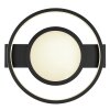 Plafonnier Globo GISELL LED Noir, 1 lumière, Télécommandes, Changeur de couleurs