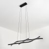 Suspension Fuliola LED Noir, 1 lumière