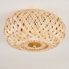 Plafonnier Bauro Laiton, 2 lumières