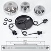Suspension Talok Fumé, 3 lumières