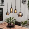 Suspension Talok Fumé, 4 lumières