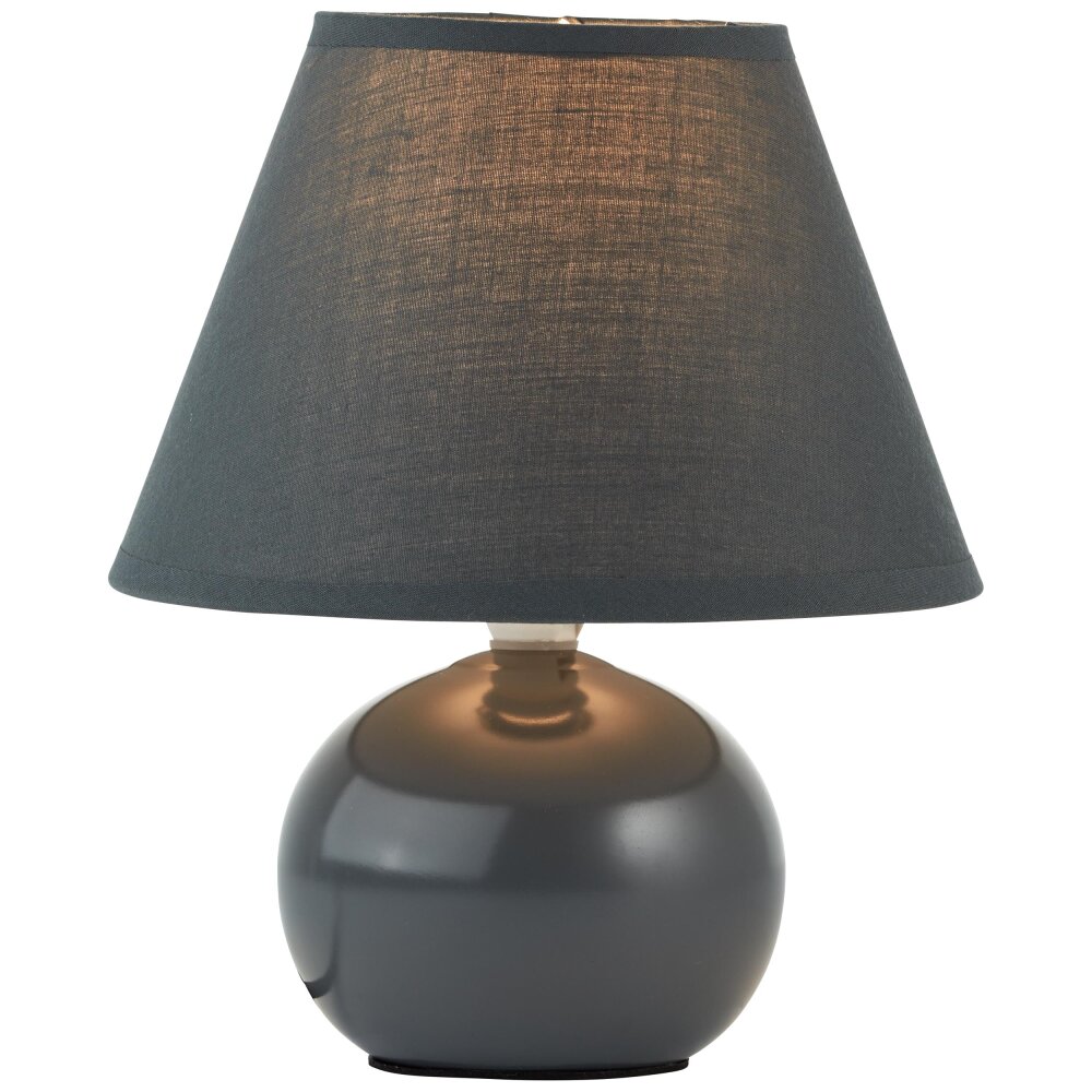 Lampe de table Brilliant Primo Gris, 1 lumière main product photo